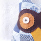Kuwago Patchwork Owl in White