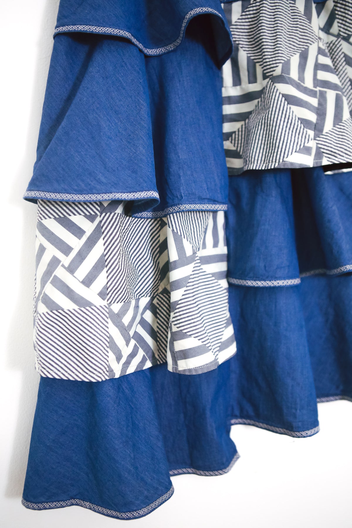 Mayumi Ruffled Asymmetric Skirt