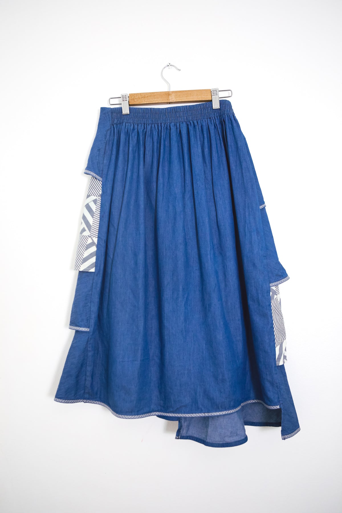 Mayumi Ruffled Asymmetric Skirt