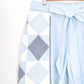 Kidlat Patchwork Shorts in White