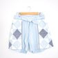 Kidlat Patchwork Shorts in White